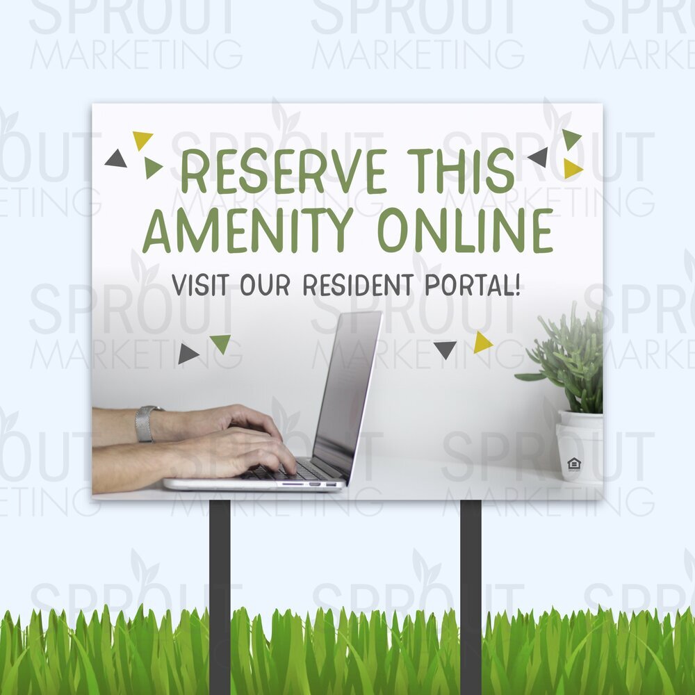 Bandit Sign: Fun Reserve Amenities by Portal [61926]