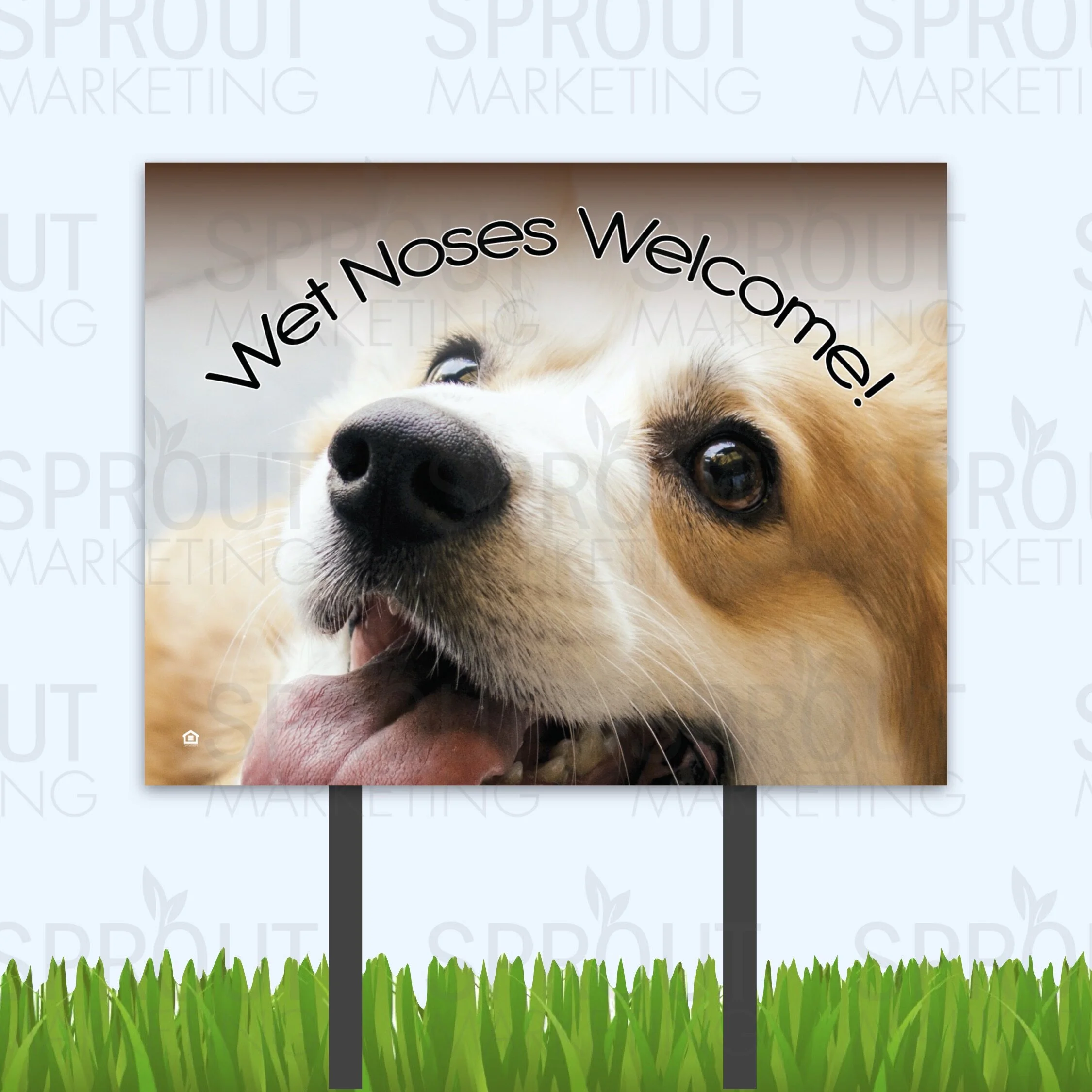 Bandit Sign: Pets Welcome [6215]