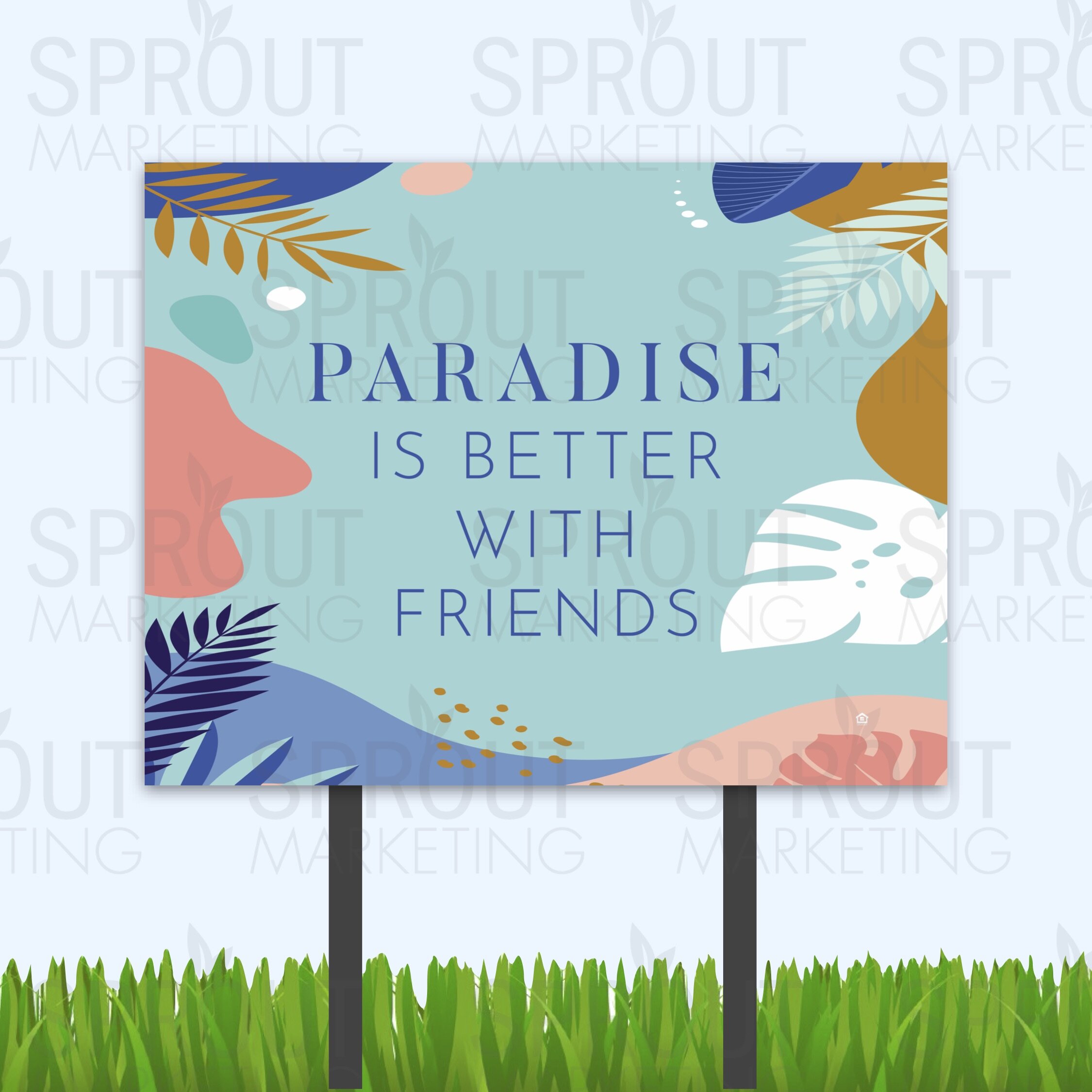 Bandit Sign: Paradise Refer [62045]