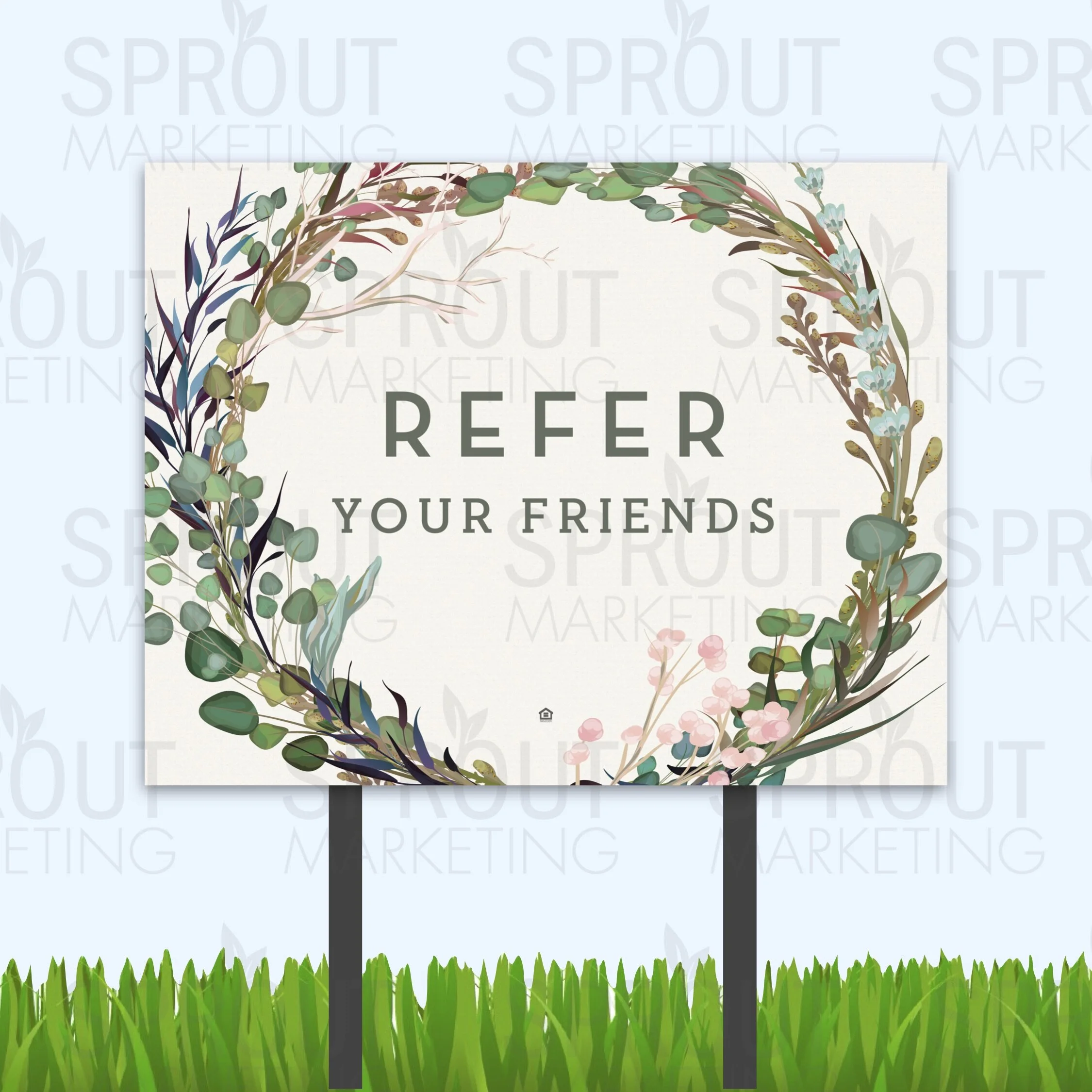 Bandit Sign: Foliage Refer [62047]