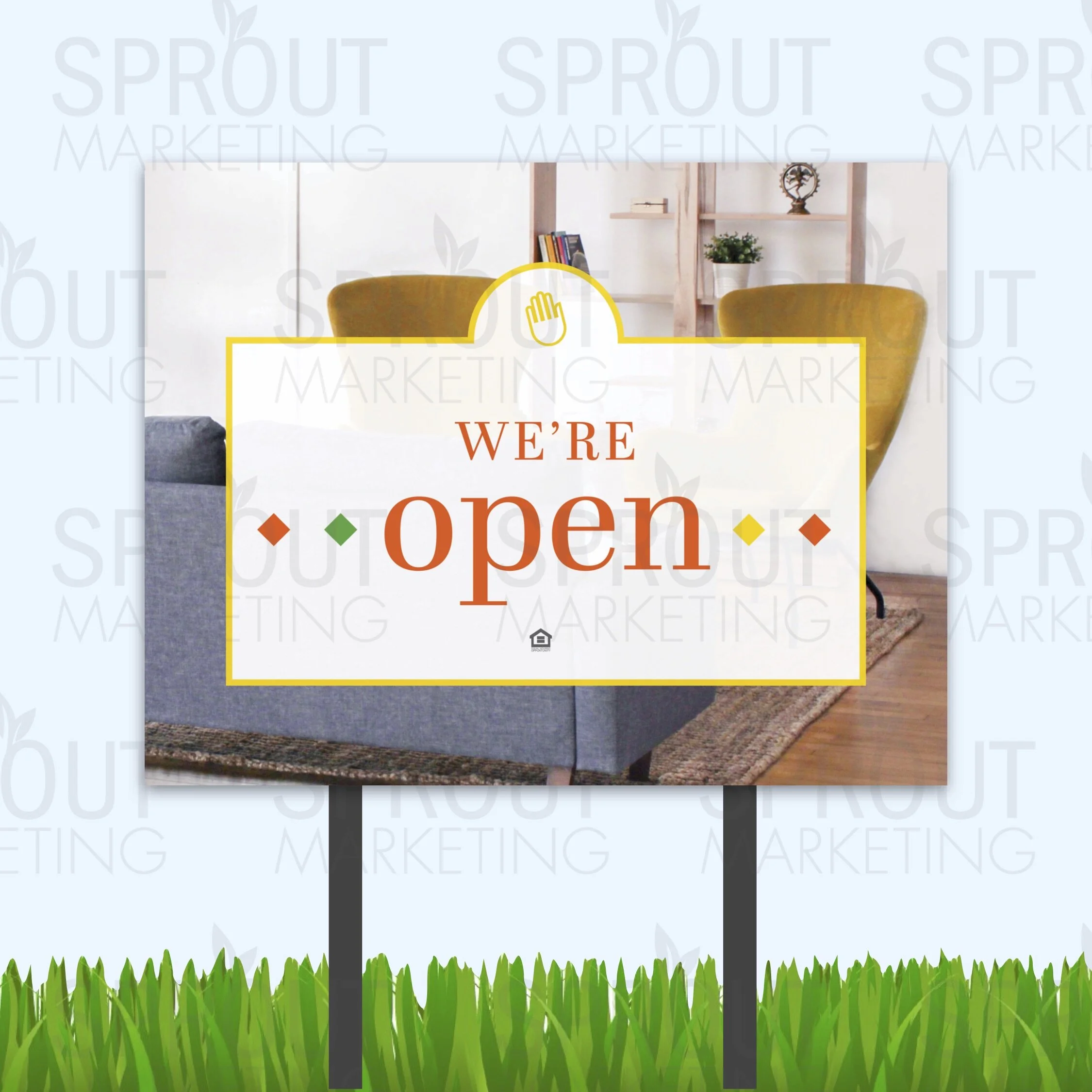 Bandit Sign: Boldly Fall We're Open [62127]