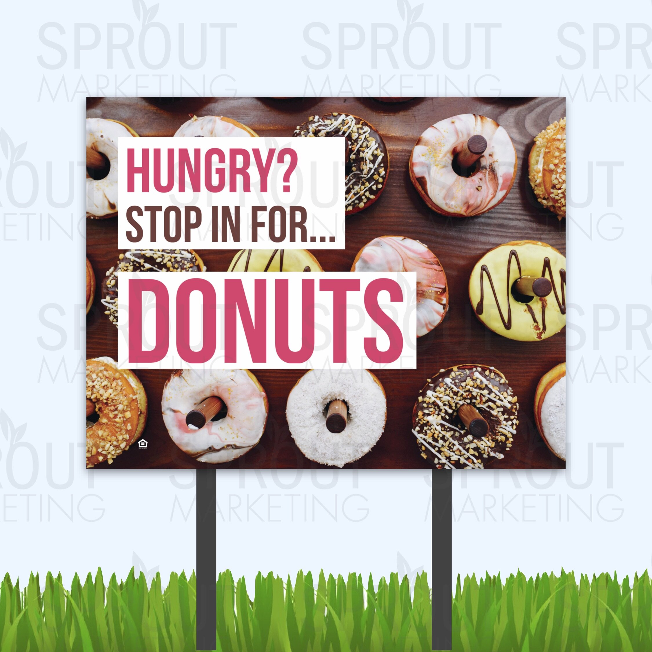 Bandit Sign: Donut Event [6329]