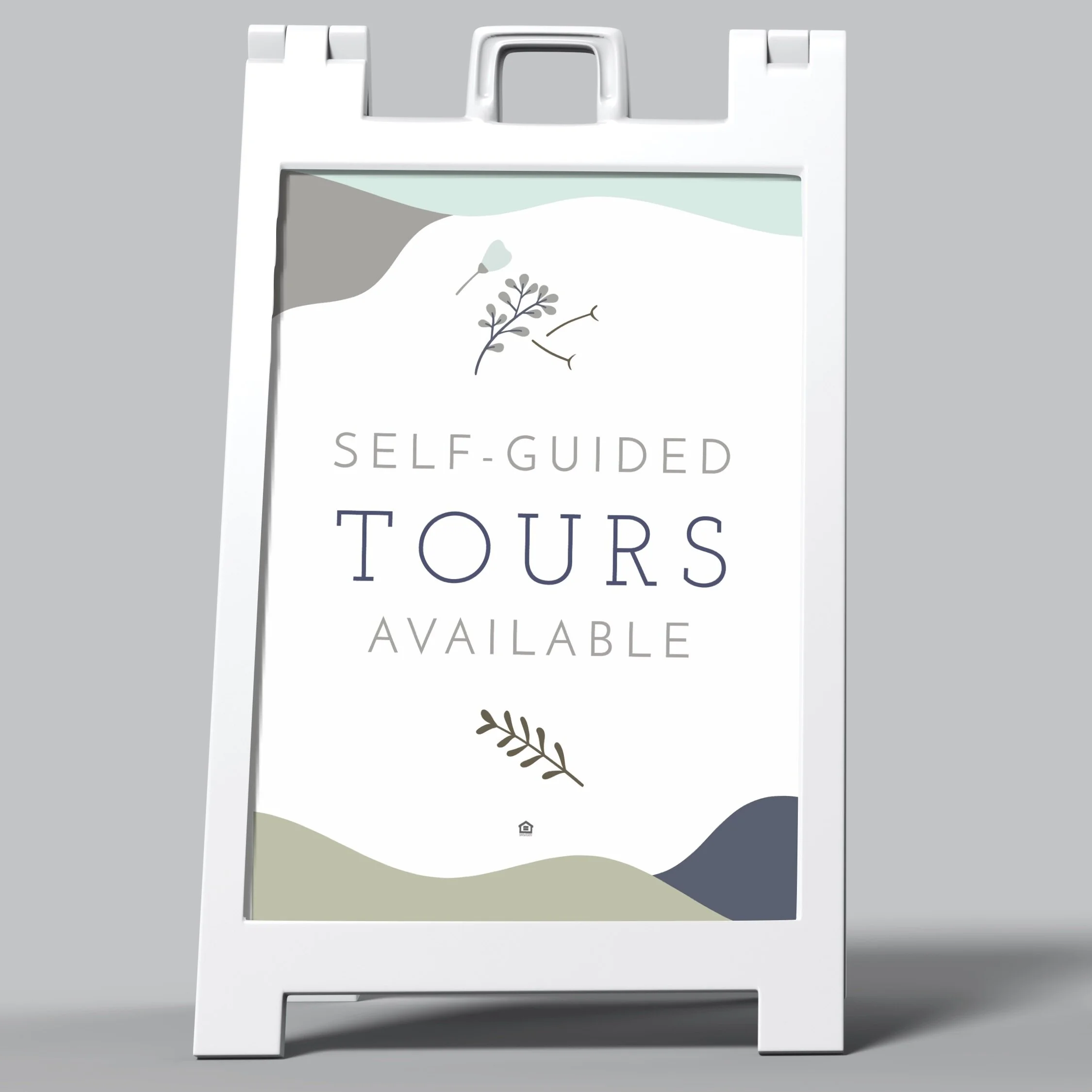 A-Frame Sign: Boldly Fall Self-Guided Tours [SH1097]