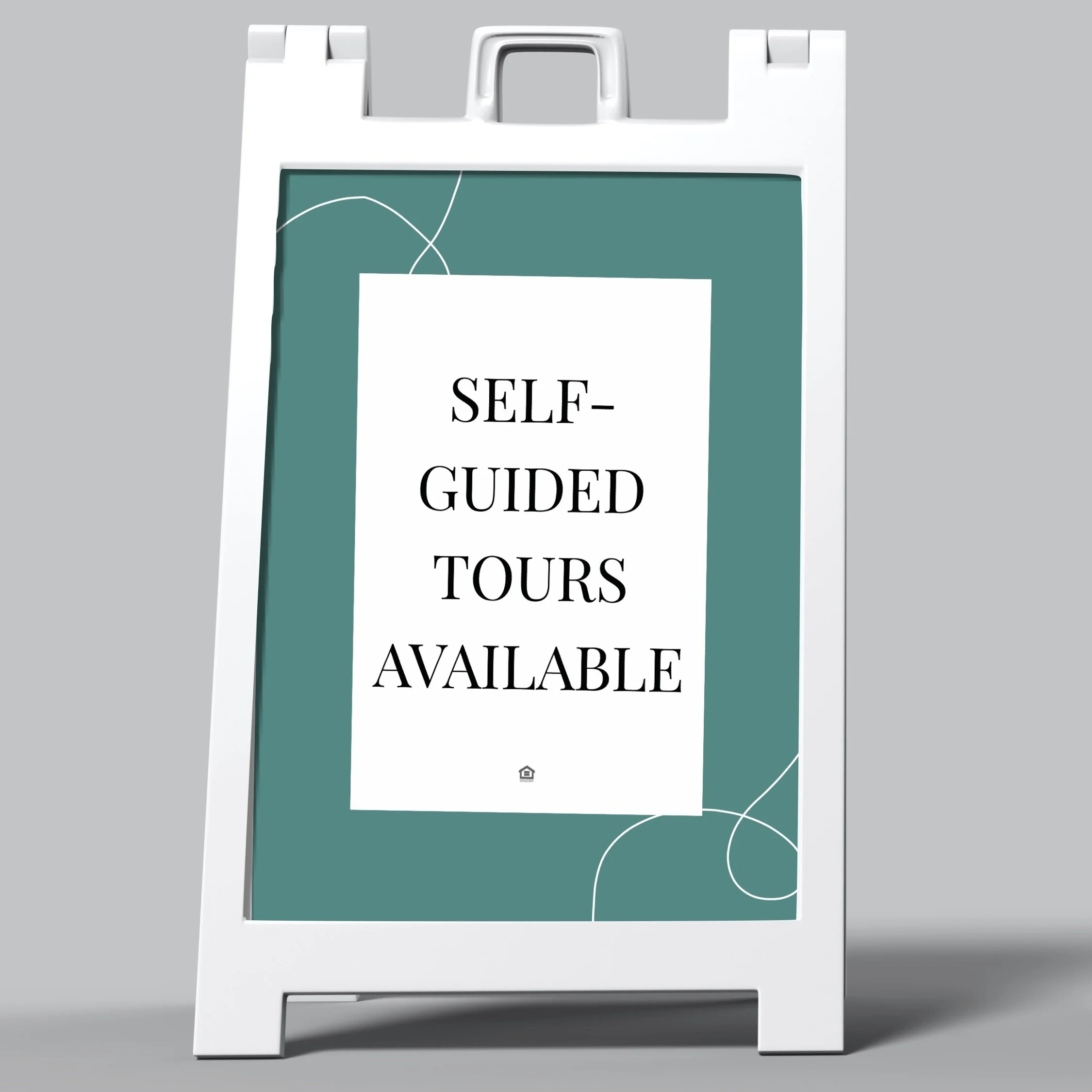 A-Frame Sign: Self-Guided Tours [SH1101]