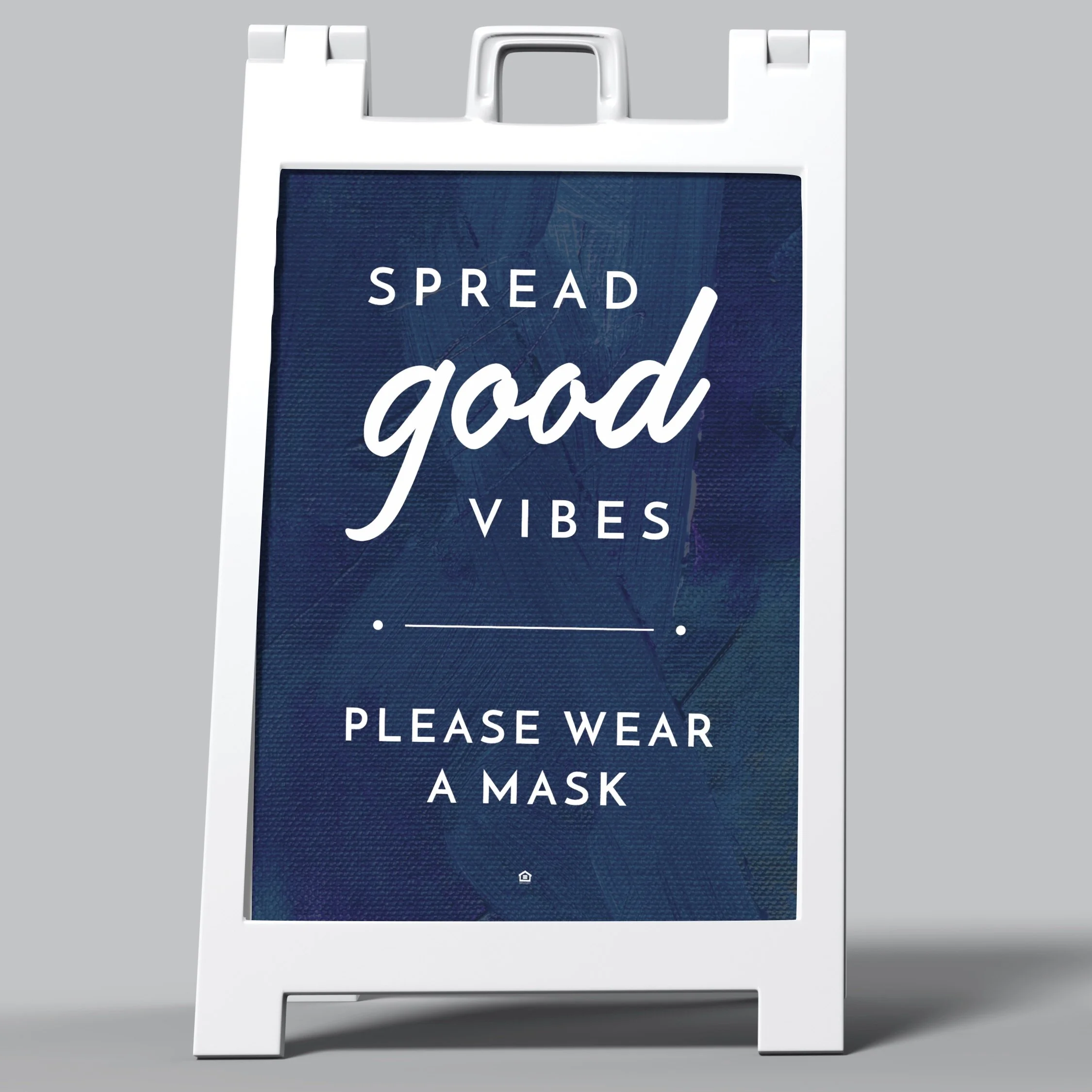A-Frame Sign: Wear A Mask [SH1106]