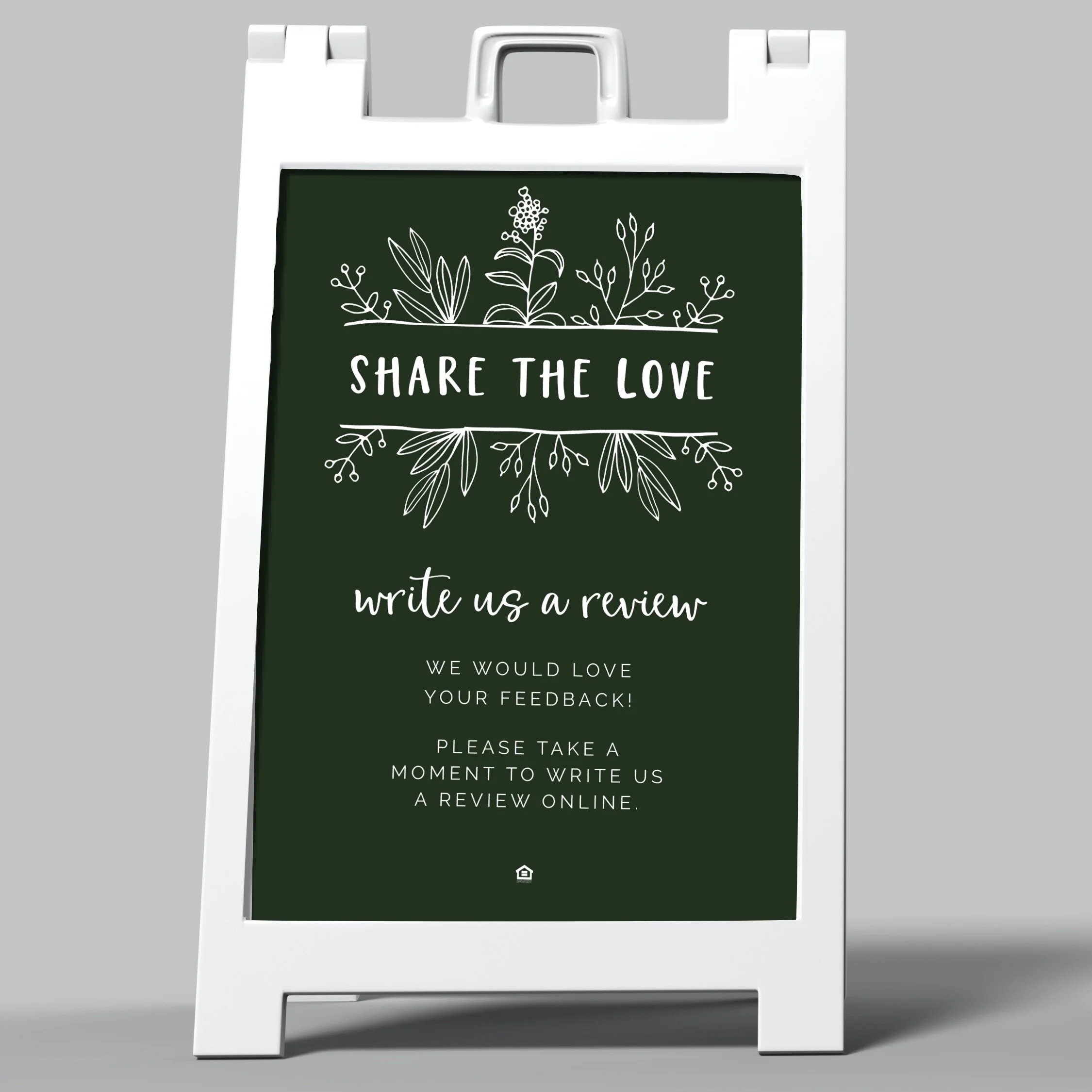 A-Frame Sign: Reviews [SH1116]