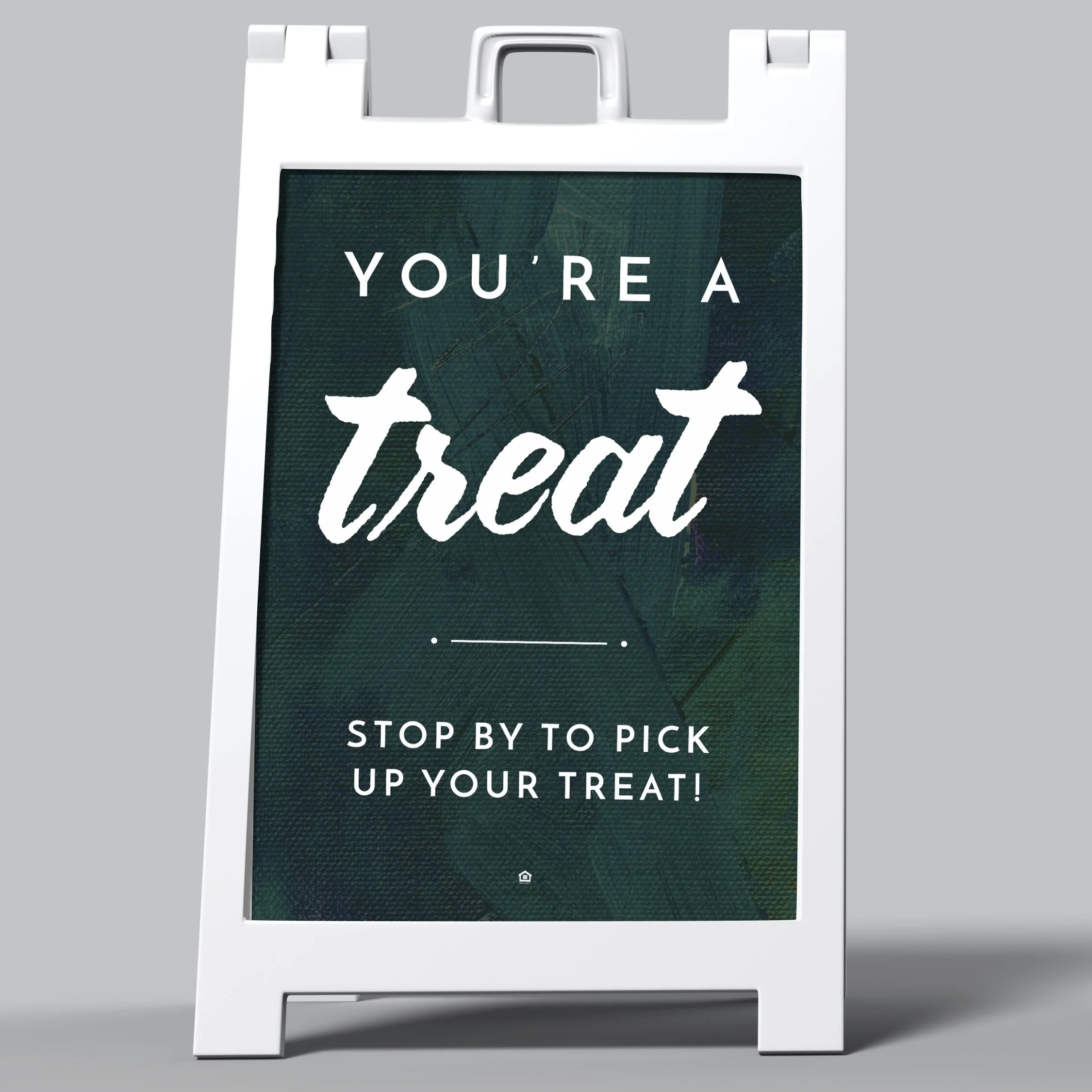 A-Frame Sign: Pick Up A Treat [SH1111]