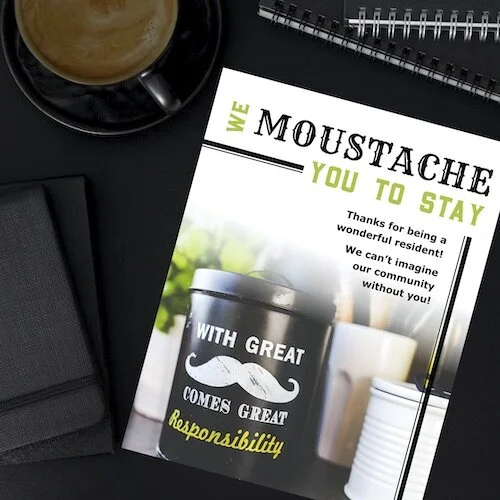 (#524) RENEWAL: WE MOUSTACHE YOU TO STAY