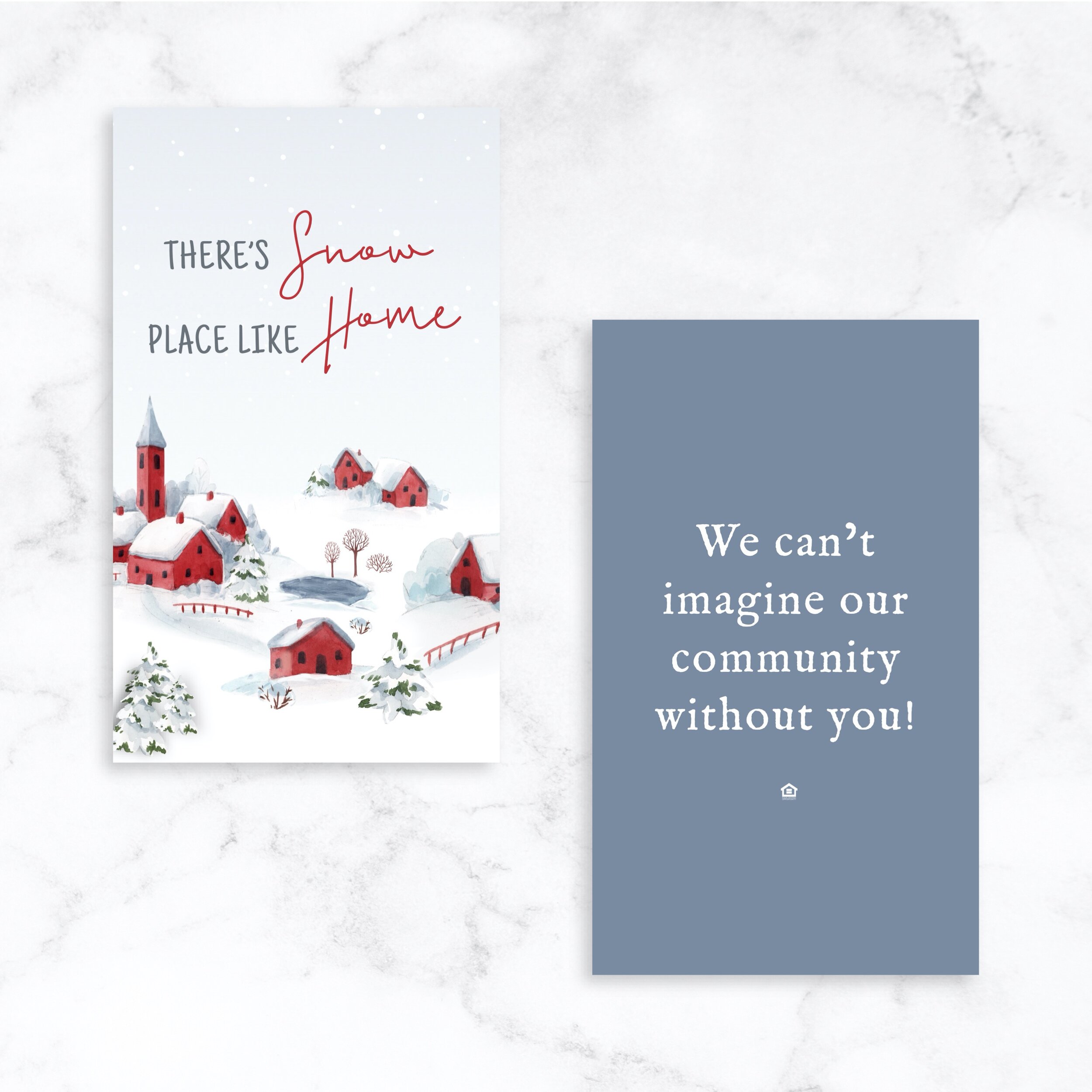 Business Card: Snow Place Like Home [BC1052]