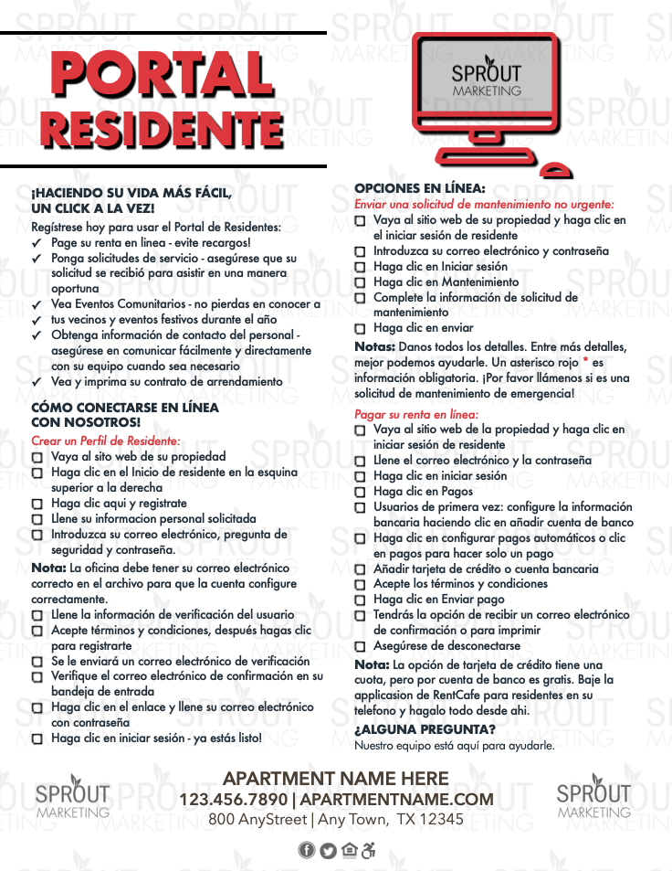 25780-Resident Portal Checklist Spanish.png