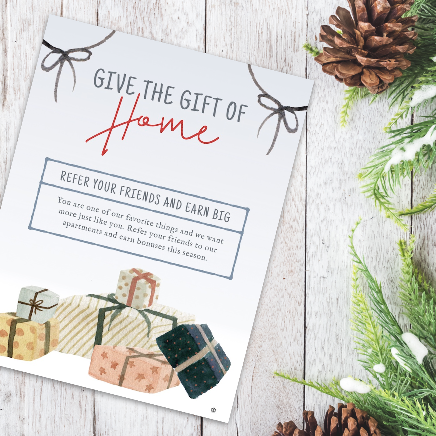 Winter Referrals: Give the Gift of Home