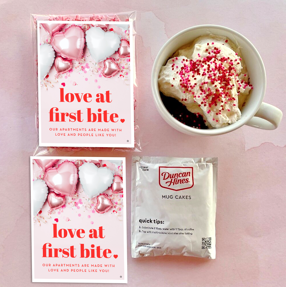 LOVELY Welcome &amp; Appreciation: Cake in A Mug