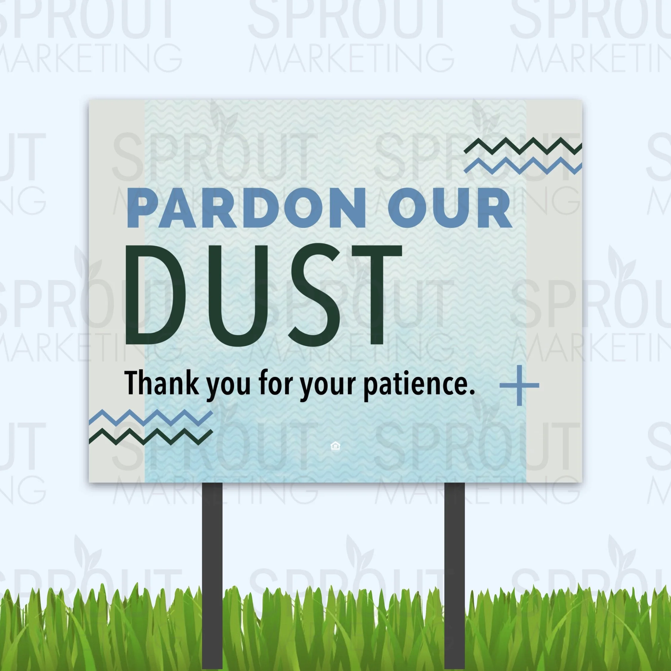 Bandit Sign: Pardon Our Dust [62487]
