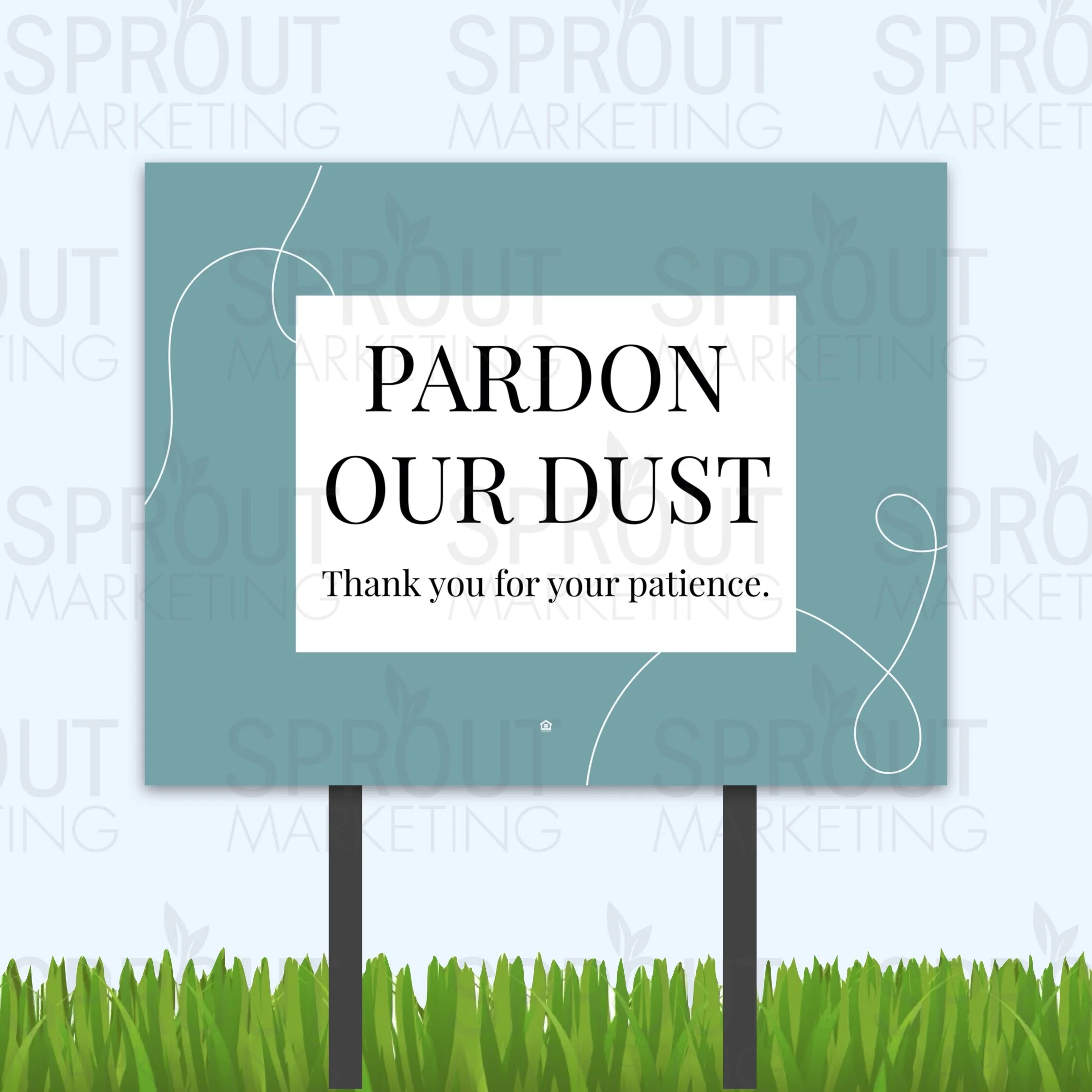 Bandit Sign: Pardon Our Dust [62489] 