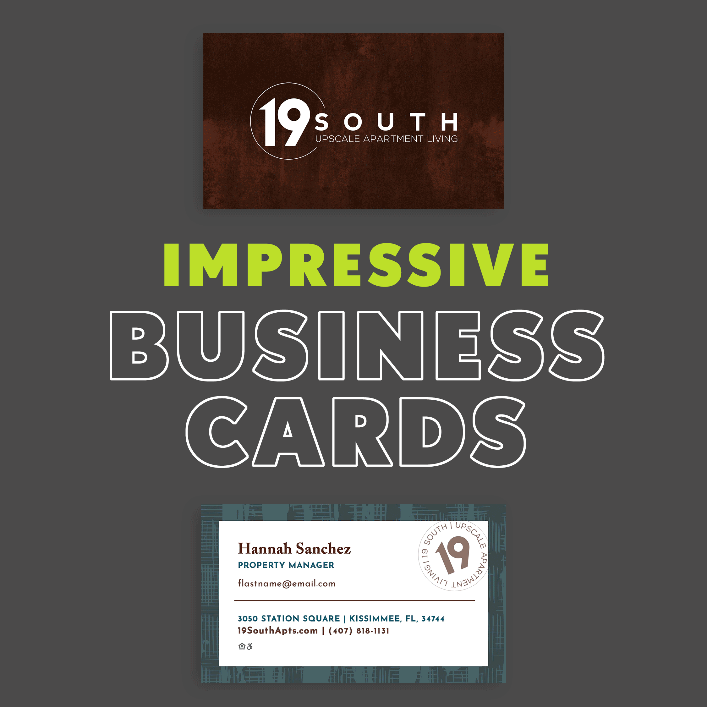 Custom Branded Business Card