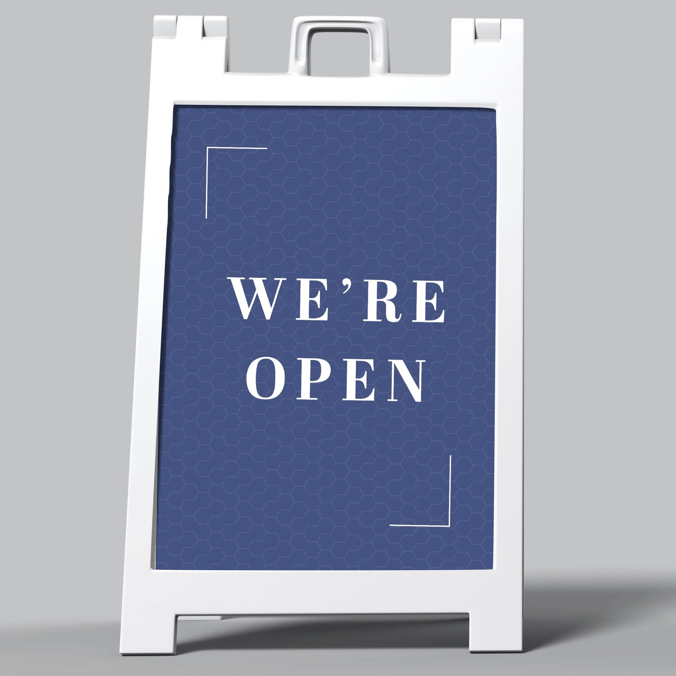 A-Frame Sign: We're Open [SH1089]