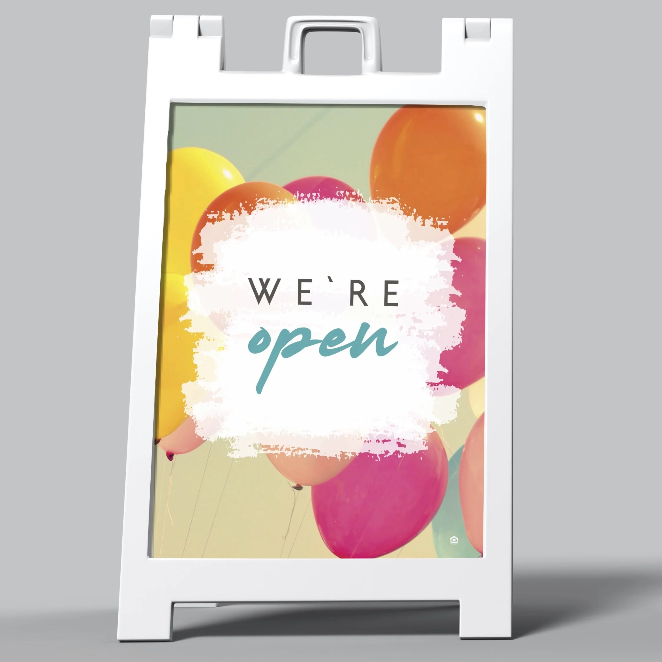 A-Frame Sign: Cool Summer We're Open [SH1071]