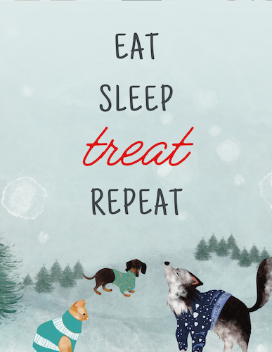 CA1164 Winter Pet Treat Sign.png