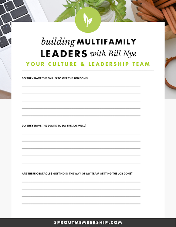 Pt 3: Your Culture &amp; Leadership Team Resource