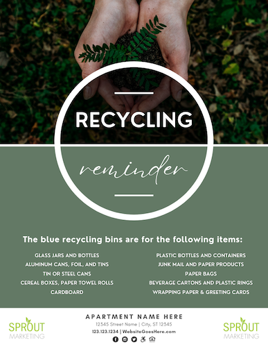 CA2183-RECYCLING REMINDER NOTICE