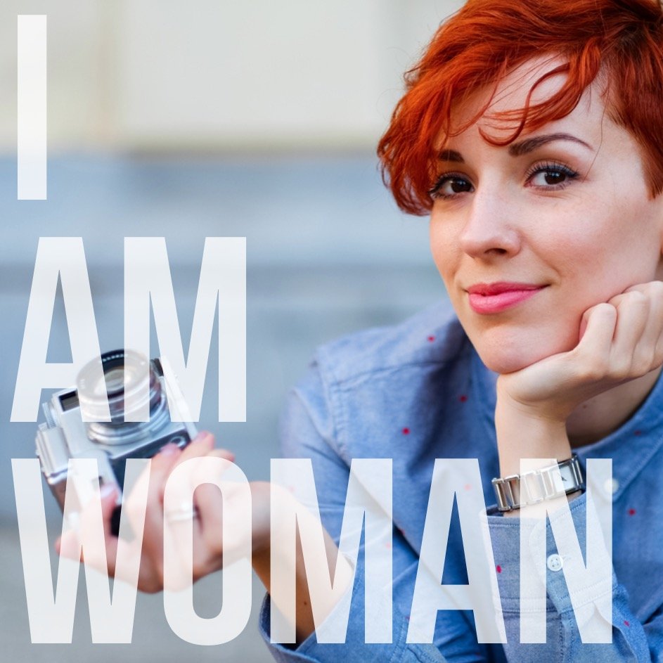 IG1191-I AM WOMAN DIGITAL GRAPHIC-SocialPage