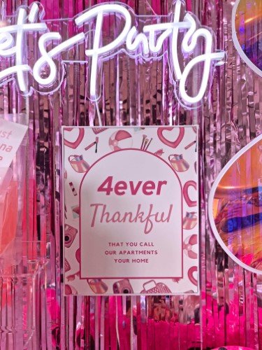 Stock Photo Pink Party Mock Up 4ever Thankful Flyer.jpeg