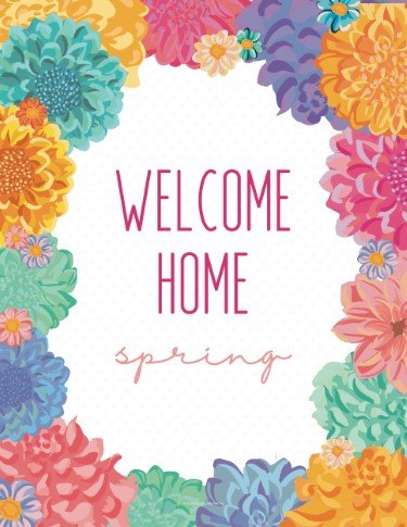 CA3677-Spring Fling Welcome Home Sign.jpg