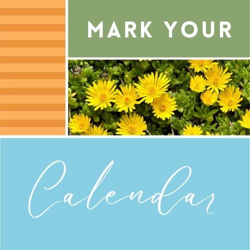 CAIG2040-FLOWER MARK YOUR CALENDAR-SocialPage