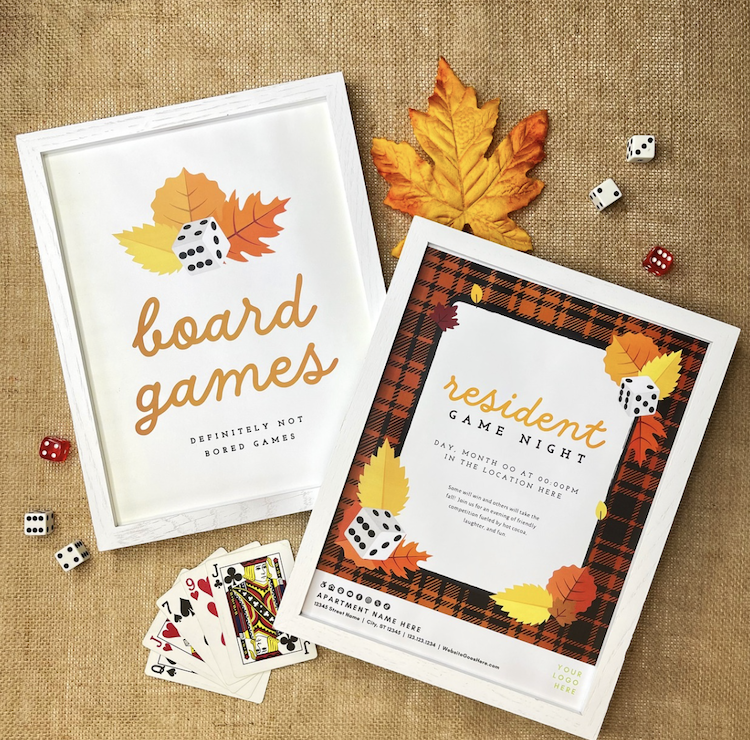 Fall-Themed Game Night