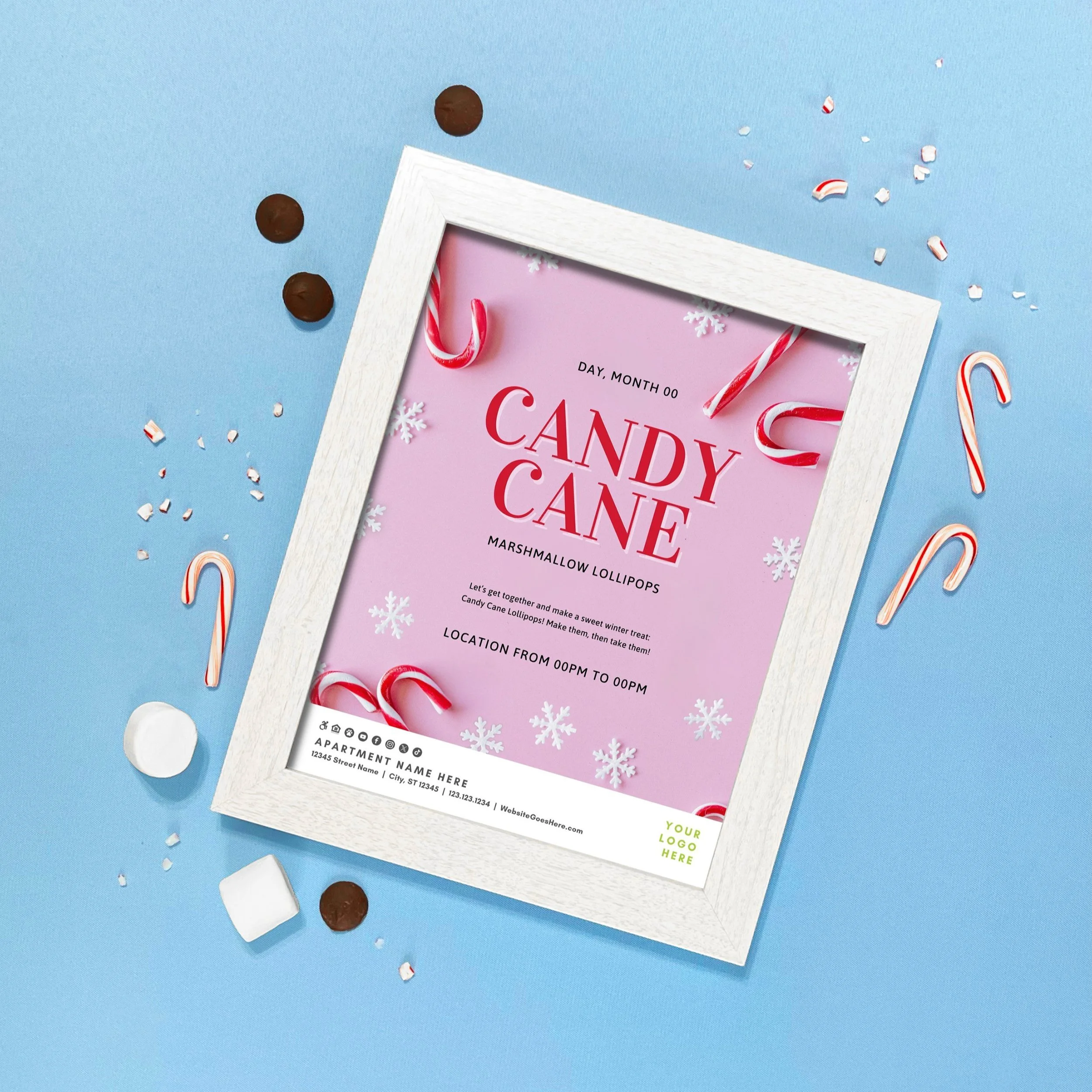 DIY Candy Cane Lollipops