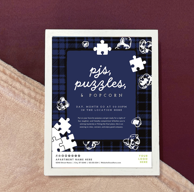 PJs, Popcorn &amp; Puzzles