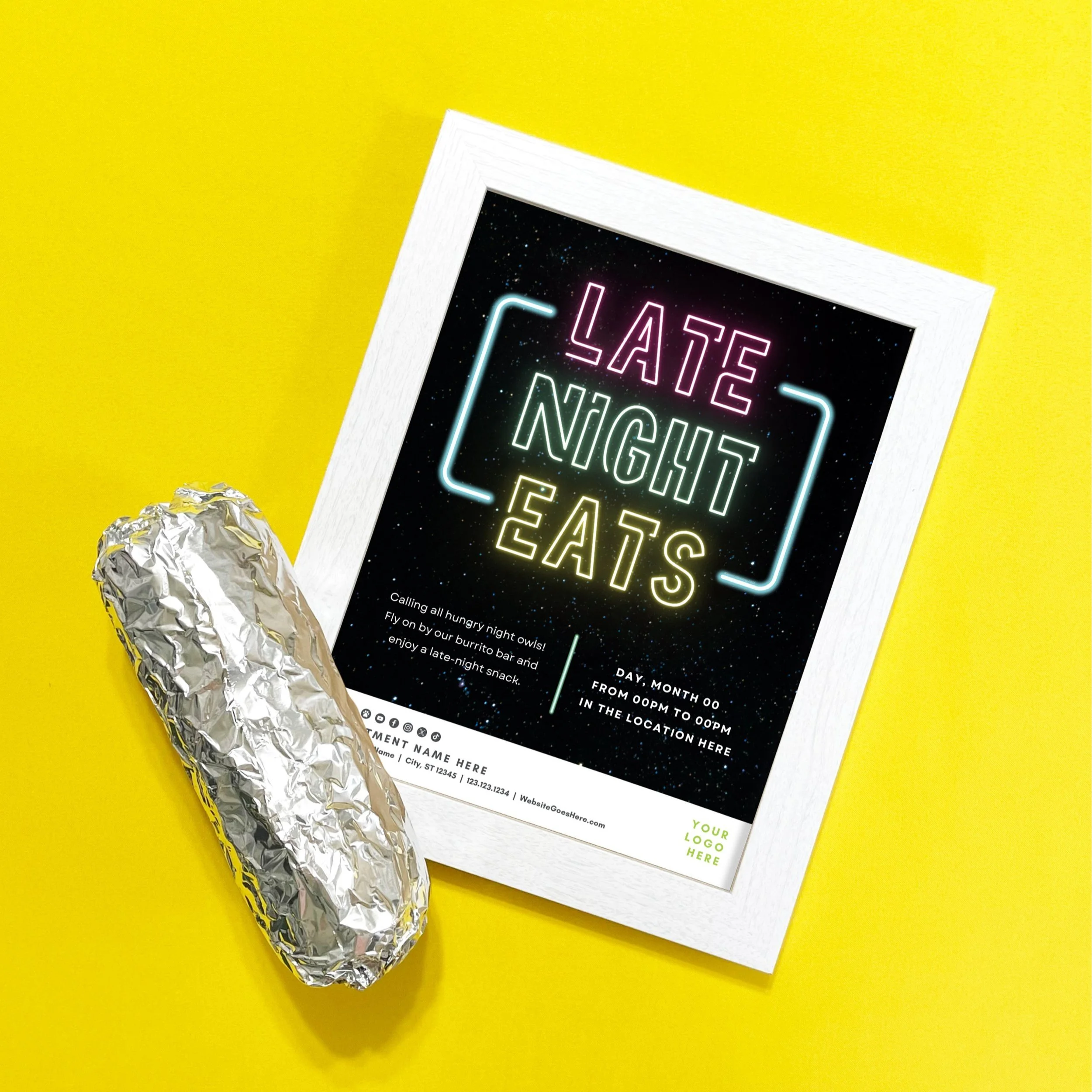 Burrito Bar &amp; Late Night Eats Event