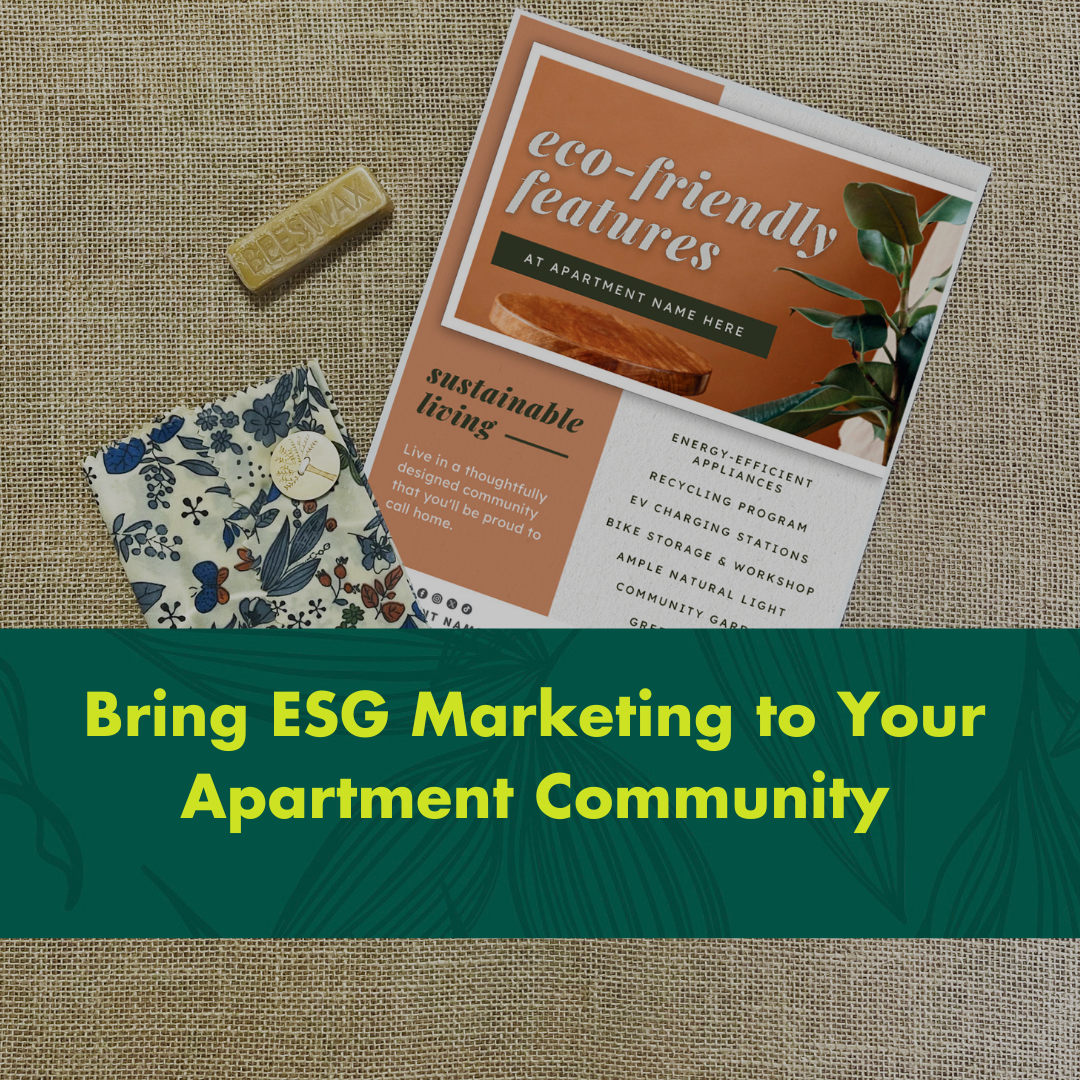 ESG Marketing at Your Community