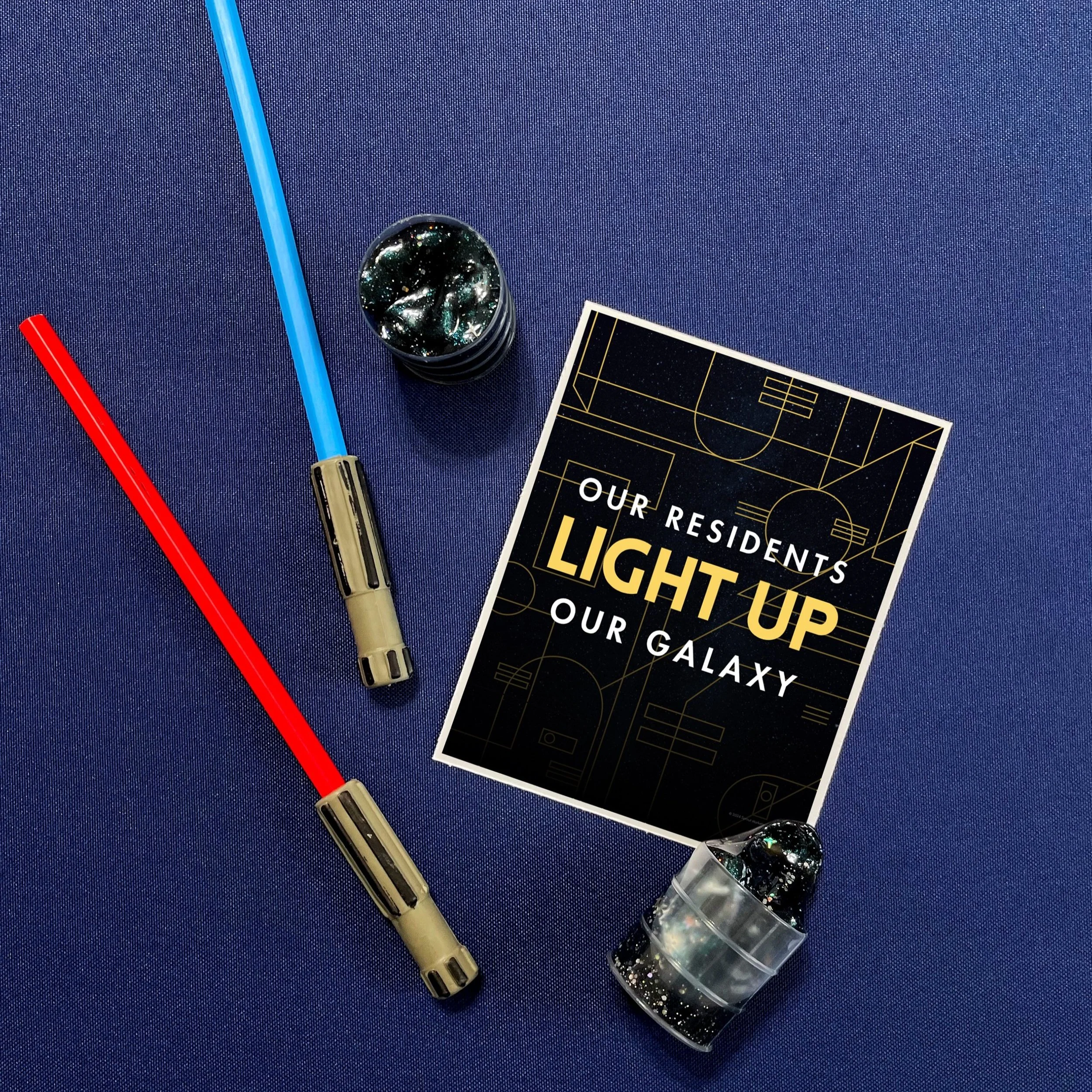 You Light Up Our Galaxy