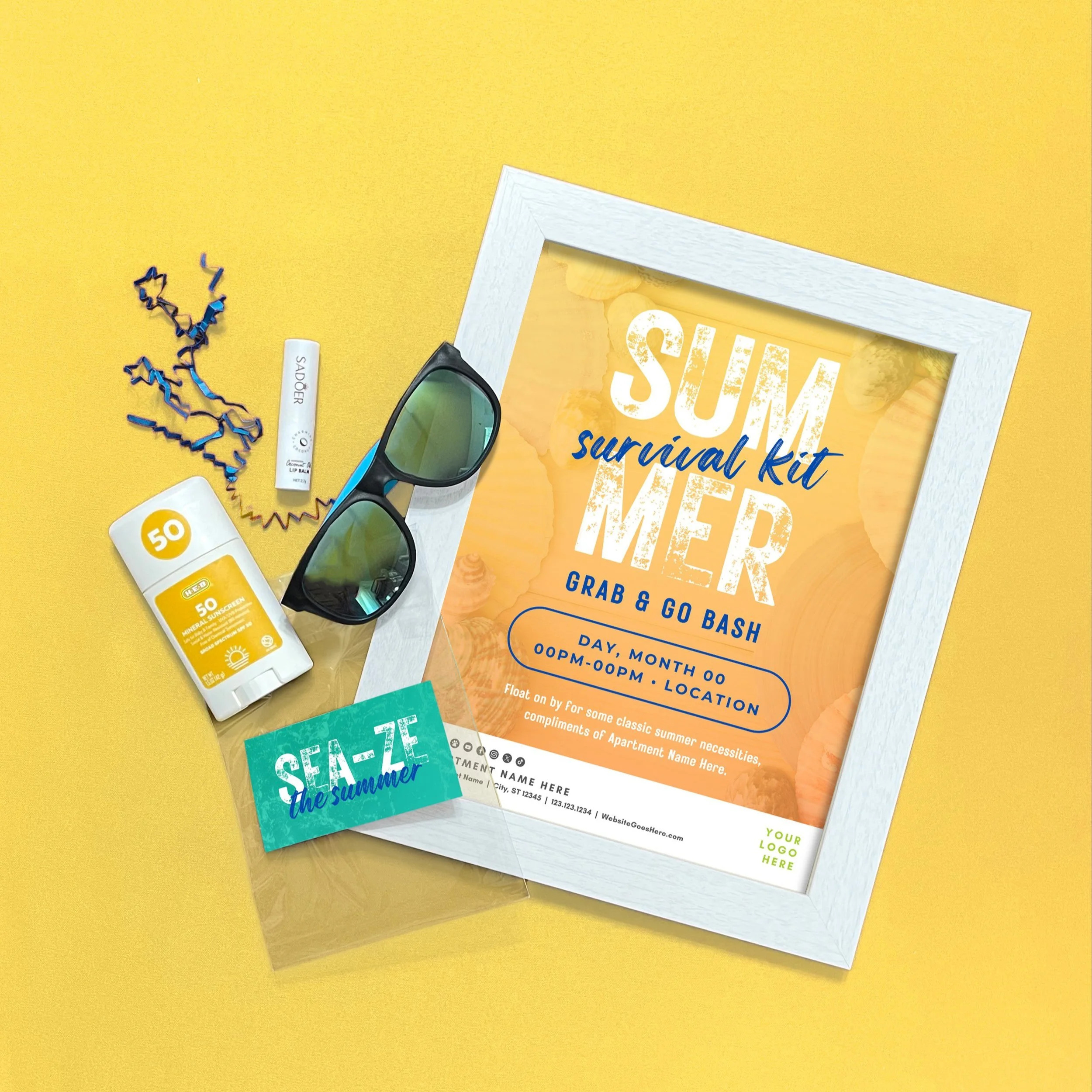 GRAB &amp; GO: Summer Survival Kits