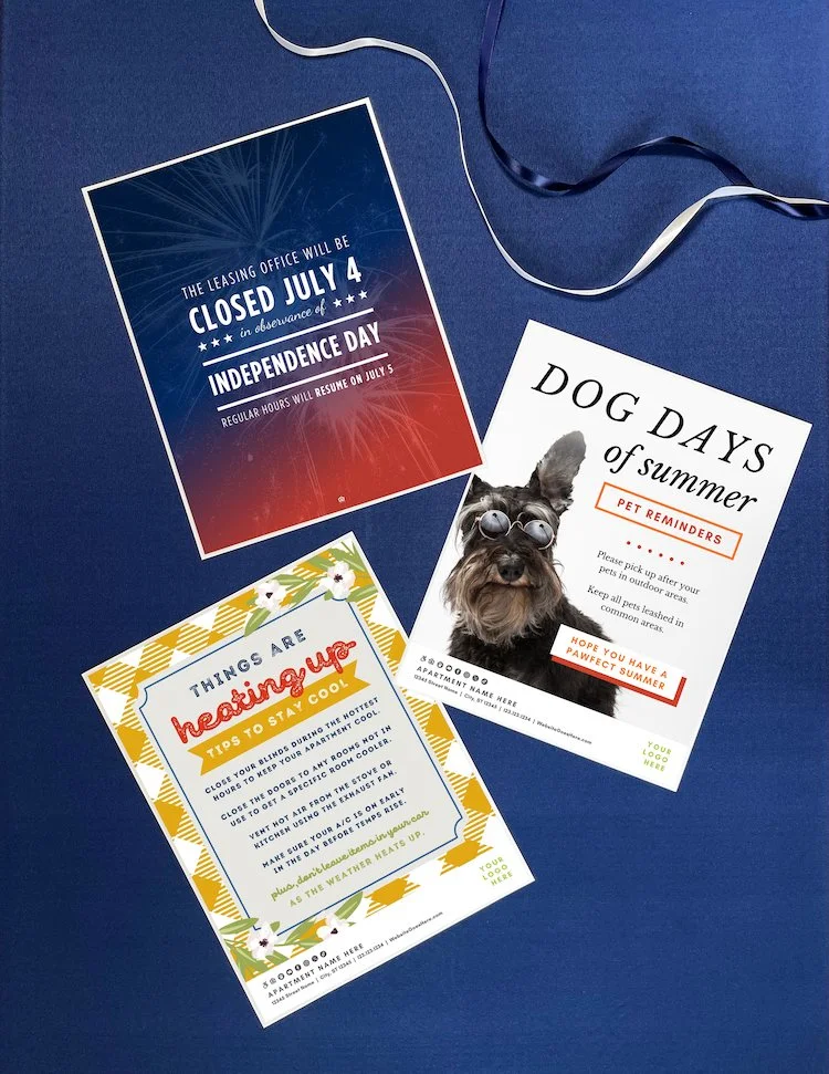 Newsletter Template &amp; Summer Reminder Notices