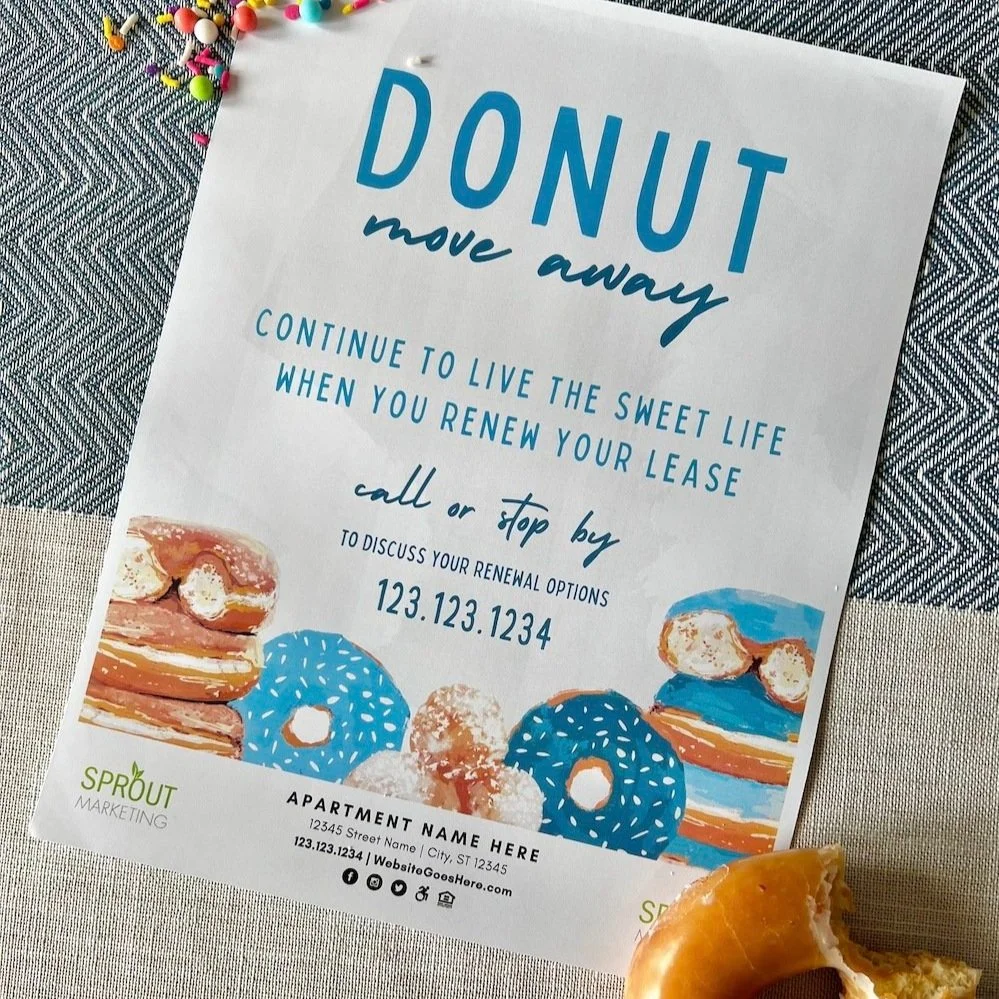 Donut Move Away Renewal