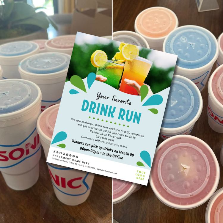 DRINK RUN &amp; SMILES Event