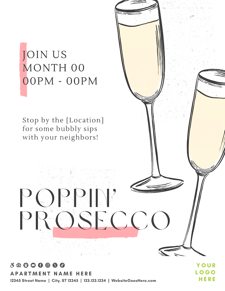 CA5879-Boozy Poppin' Prosecco Invite