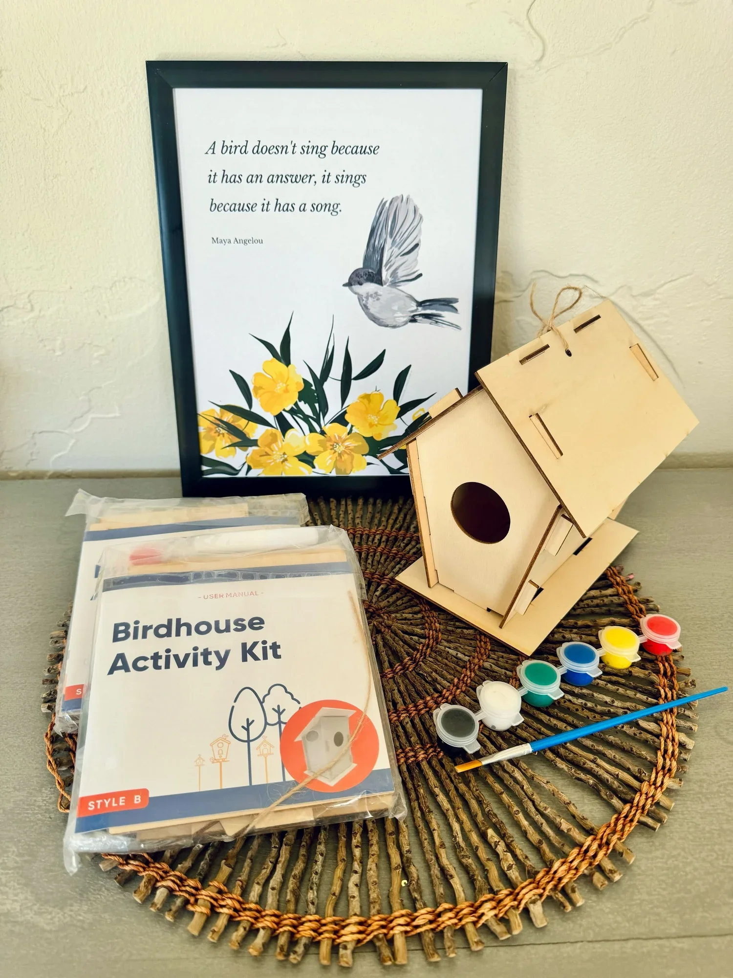 Build &amp; Decorate a Birdhouse