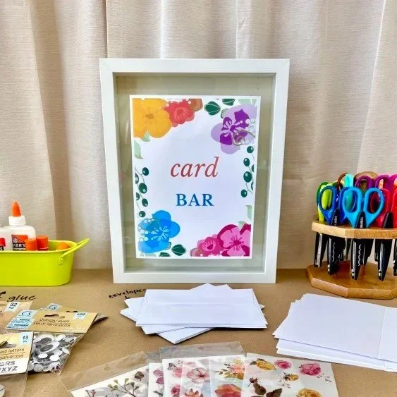 DIY Crafty Card Bar