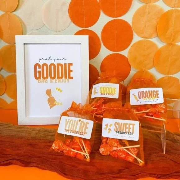 “Orange You Glad” Treat Bags To-Go