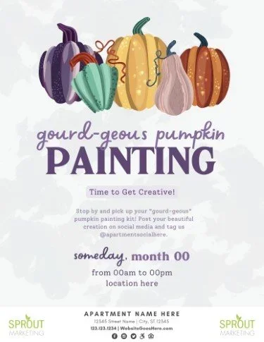 CA2820-Gourd-geous Pumpkin Painting