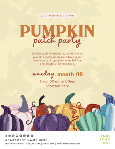 CA4502-Gourd-geous Pumpkin Patch Invite