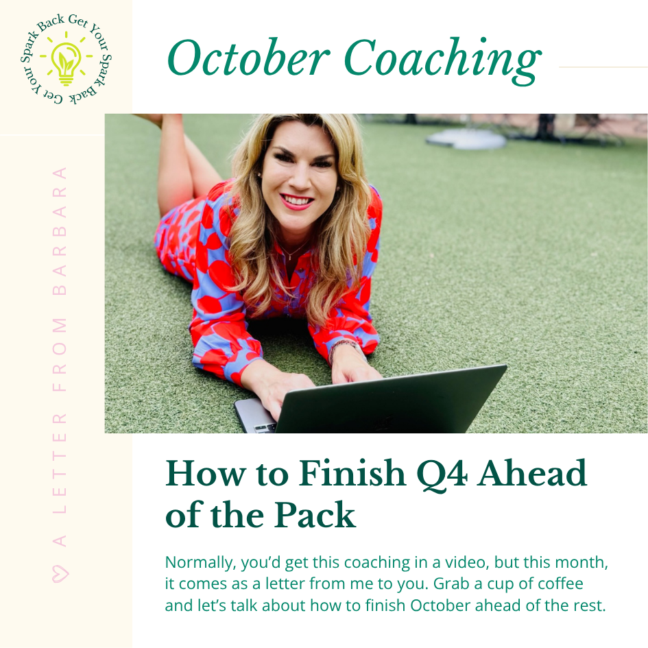October Coaching: Separation Season