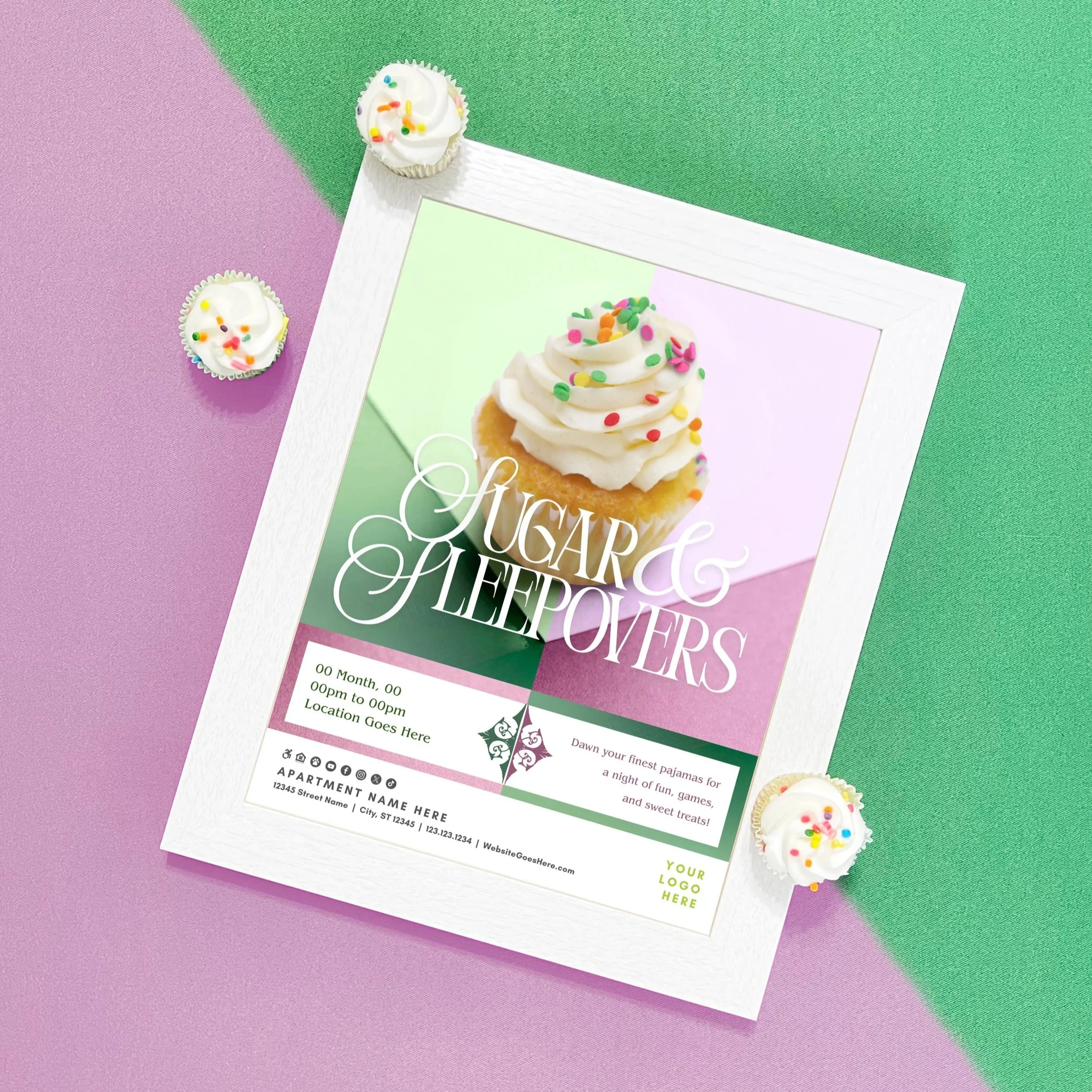 Sugar &amp; Sleepovers Cupcake Event