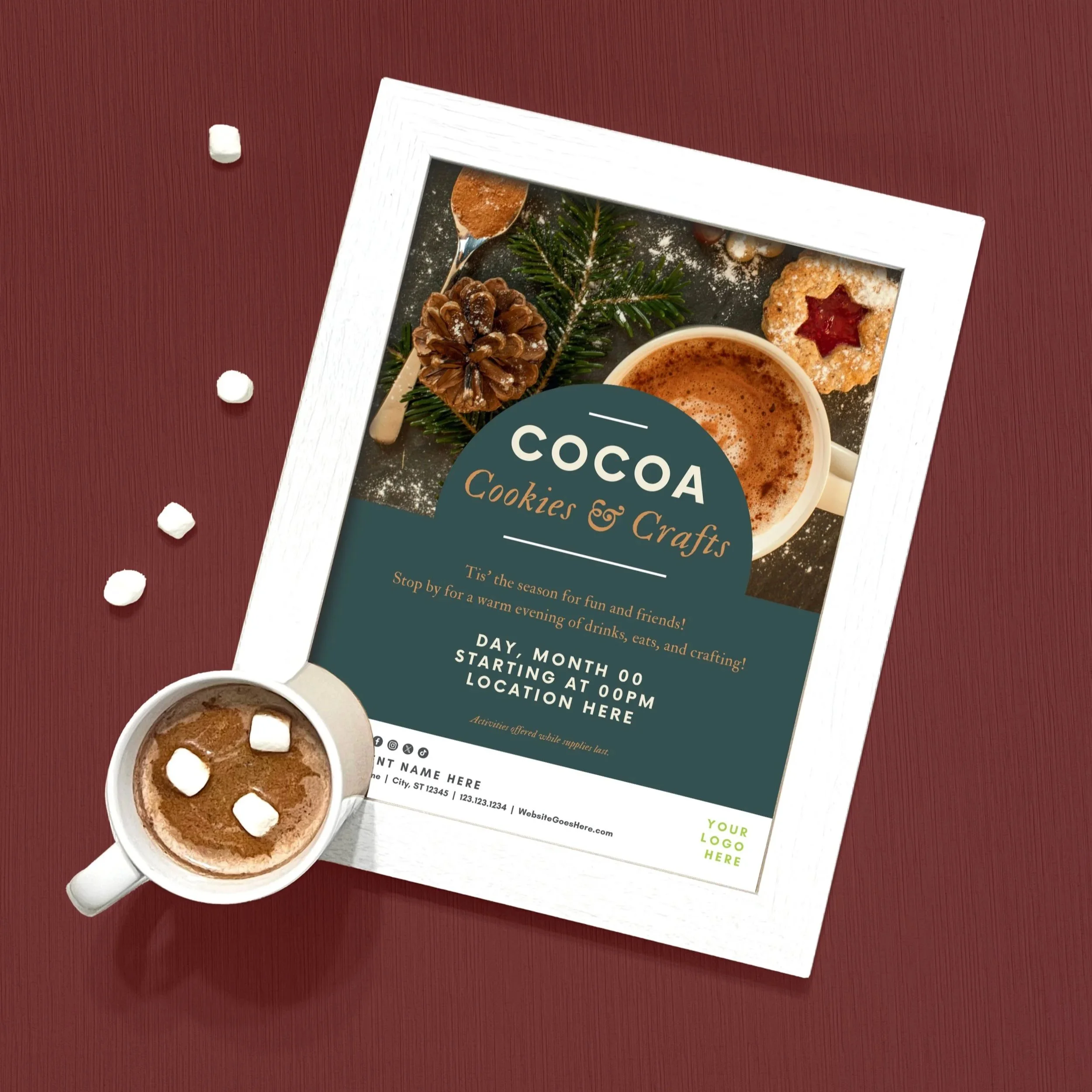 Cocoa, Cookies &amp; Crafts Event