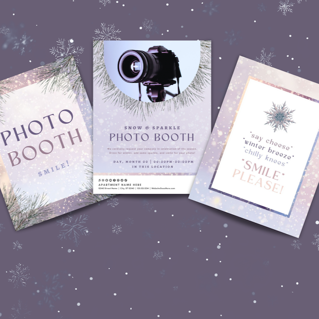 Winter Photo Booth Events