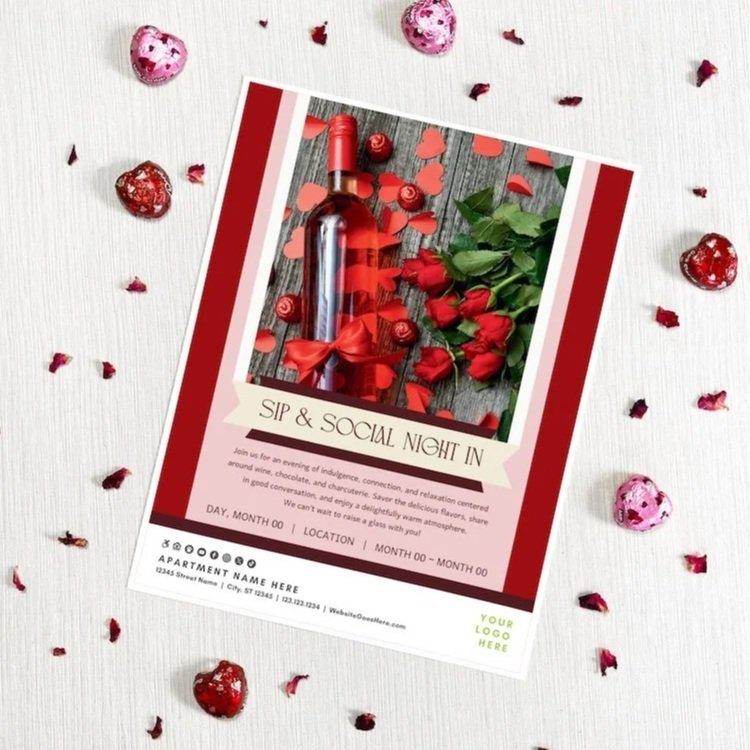 Sips and Social Luxe Happy Hour Event