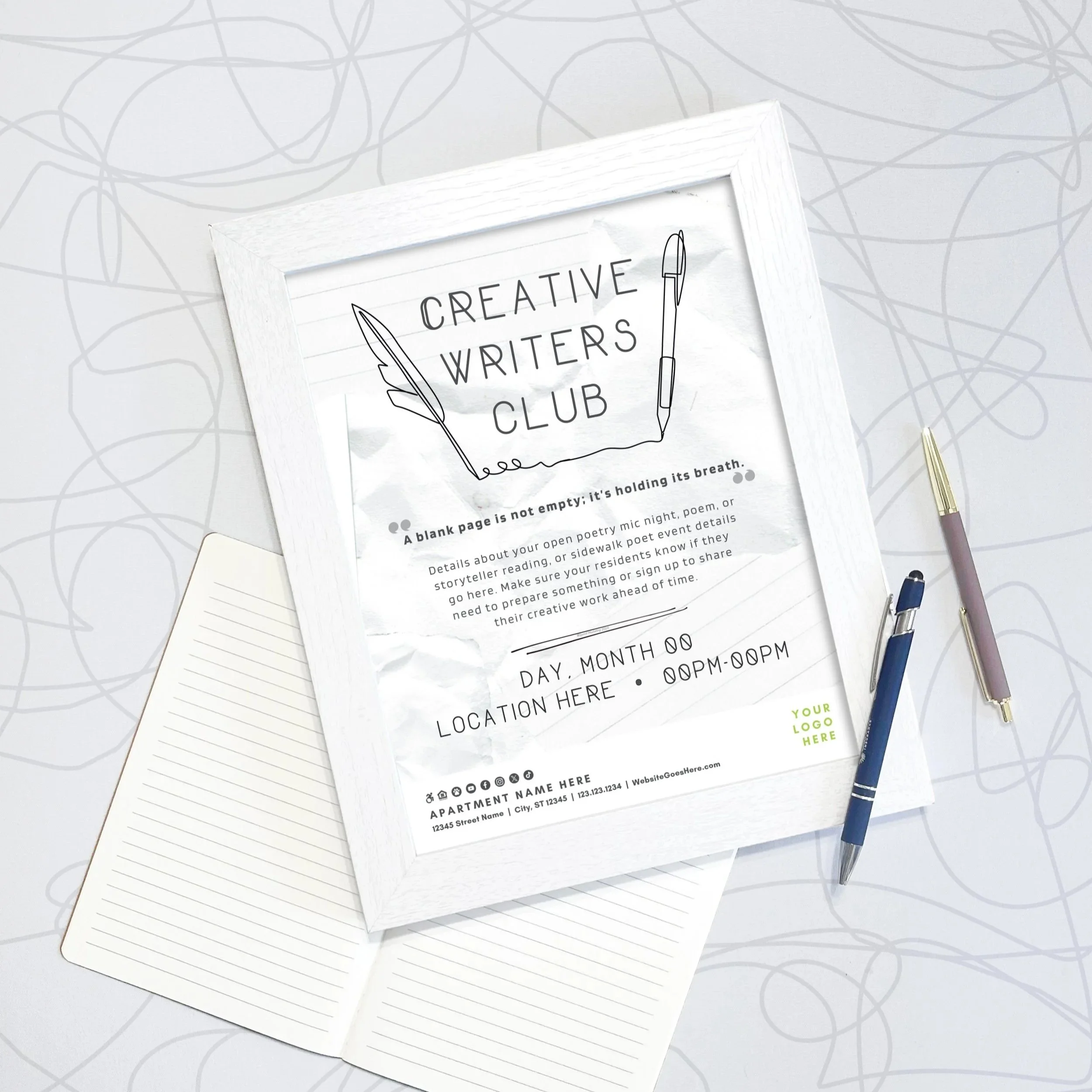 Creative Writers Club Events